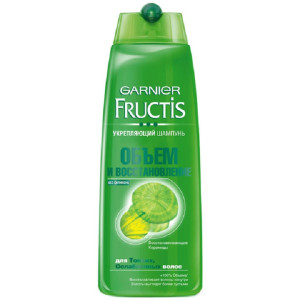 Шампунь для волос Garnier Fructis Объем и Восстановление укрепляющий, для тонких и ослабленных волос с Восстанавливающими Керамидами 250 мл - 1