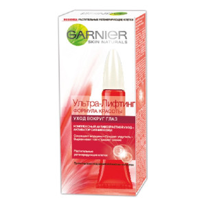 Крем для век Garnier Skin Naturals  Ультра-лифтинг, Комплексный антивозрасной уход крем-уход 15 мл