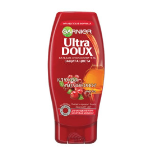 Бальзам-ополаскиватель для волос Garnier Ultra Doux Клюква и аргановое масло для окрашенных или мелированных волос 200 мл