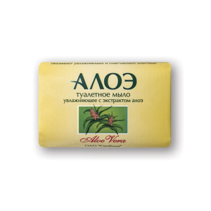 Мыло туалетное Алоэ (в пленке 6 шт) 100г