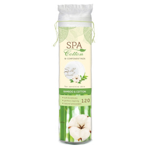 Ватные диски Spa cotton bamboo&cotton 120шт