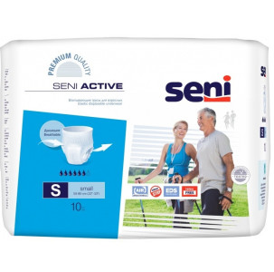 Трусы д/взрослых seni active small pq 55-85см 10 шт