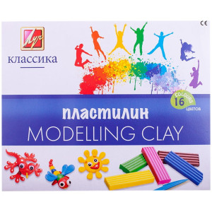 Пластилин Луч Классика 16 цветов