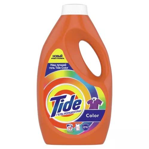 Средство для стирки жидкое Tide Color гель 1.235 л – 1