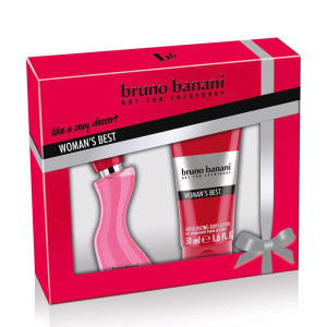 Набор женский Bruno Banani Womans Best (туалетная вода 20мл и лосьон для тела 50мл)