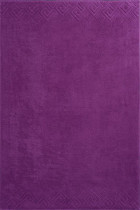 Полотенце  LUX Plait махровое фиолетовое 70х130 см
