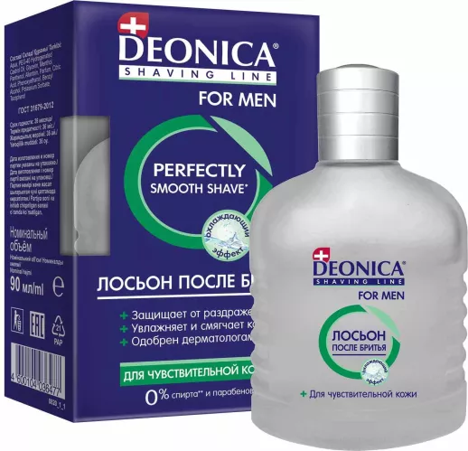 Лосьон после бритья Deonica For Men для чувствительной кожи 90 мл – 1