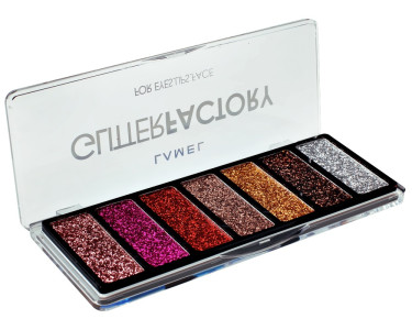 Палетка глиттеров для лица Lamel GLITTERFACTORY тон 05 11.26 гр