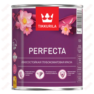 Краска Tikkurila Perfecta интерьерная база А износостойкая глубокоматовая 2.7 л