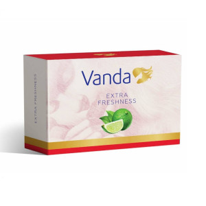 Мыло туалетное Vanda Extra Freshlines 85гр по 72шт