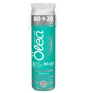 OLEA Ватные диски 80+20шт