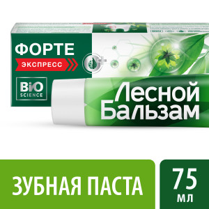 Лесной Бальзам пародонтологическая зубная паста Форте Экспресс 75 мл - 1