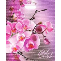 Пакеты ВР Орхидея розовая 38х47 60 мк