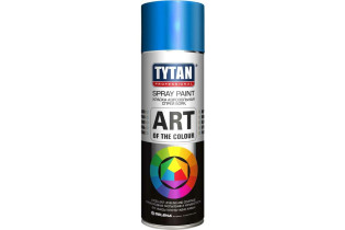 Краска Tytan Art of the colour 
аэрозольная синяя ral 5010 400 мл 
