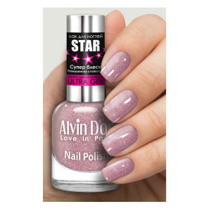 ADN-61 Лак для ногтей STAR Супер блеск Al/D`or 6104