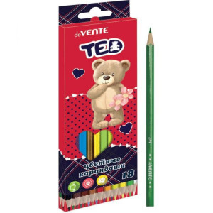 KC 5022800 deVENTE Карандаши цв "Мишка Ted" 12цв