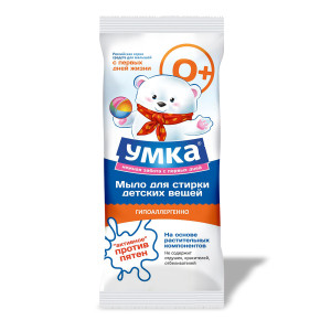 Мыло УМКА 100г д/стирки детского белья Активное п/пятен