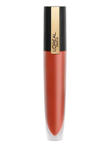 Помада-тинт для губ L`Oreal Paris Rouge Signature матовая тон 112 рыжий Я добиваюсь 7 мл - 1