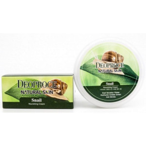 DEOPROCE Natural Skin Крем для лица Зол. Улитка 100г