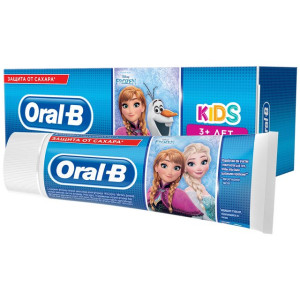 ORAL_B Зубная паста Kids для детей Легкий вкус75мл