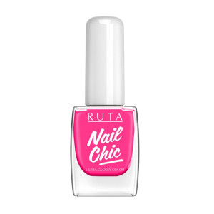 РУТА Лак для ногтей Nail Chic №19 малиновый щербет
