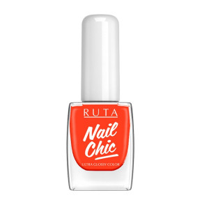 РУТА Лак для ногтей Nail Chic №56 апельсин флуоресц.