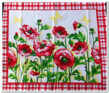Полотенце ваф. для кухни 48*60 Букет