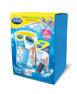 SCHOLL Набор: Электрическая пилка + Сменные ролики - 1