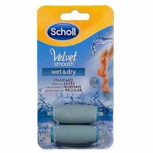 SCHOLL Смен.насадки д/эл. пилки 2ш (э/жест+полир.)