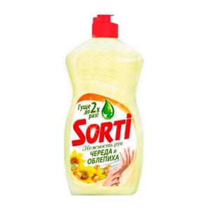 SORTI Средство д/пос Неж. рук Череда и облепиха 470мл