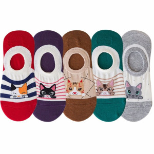 Носки Hobby Line женские кошечки ассорти размер 36-40