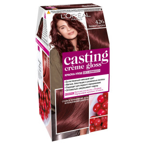 L'Oreal Paris Стойкая краска-уход для волос "Casting Creme Gloss" без аммиака, оттенок 426, Ледяная сангрия - 1