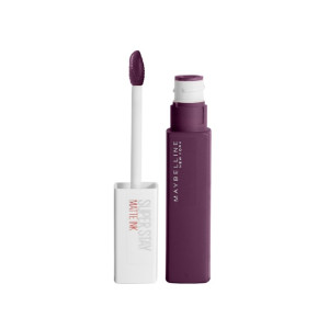 Жидкая помада для губ Maybelline New York Super Stay Matte Ink Суперстойкая матовая оттенок 110 Изобретатель фиолетовый 5 мл - 1