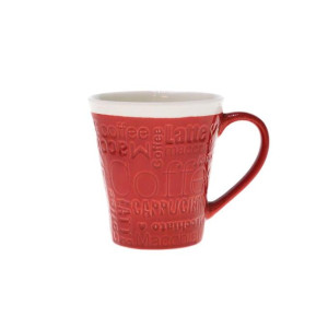 Кружка Coffee красная 330 мл