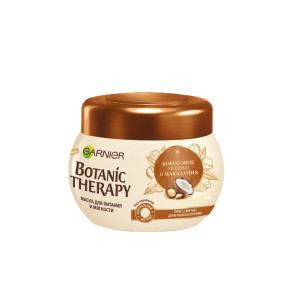 Маска для волос Garnier Botanic Therapy Кокосовое молоко и Макадамия для питания и мягкости 300 мл - 1