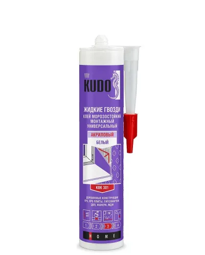 Жидкие гвозди Kudo акриловая основа универсальные 280 мл – 1