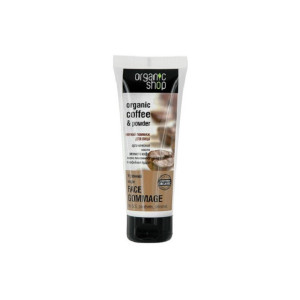 Гоммаж для лица Organic Shop Зеленый Кофе Мягкий 75мл