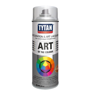 Tytan Professional Art of the colour лак бесцветный глянцевый 400  мл