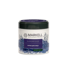 Скраб для лица Markell Superfood Чиа и Ягоды Асаи 100 мл