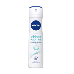 Дезодорант спрей Nivea Эффект Хлопка 150мл