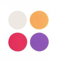 Набор спонжей для макияжа ЮниLook 4 шт латекс 4 цвета d 5.5 см