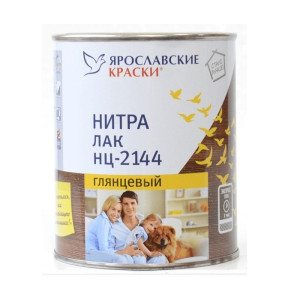 Нитра лак Ярославские краски НЦ-2144 глянцевый мебельный быстросохнущий 16 кг