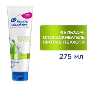 Бальзам-ополаскиватель для волос Head&Shoulders Derma&Pure Яблочная свежесть 275 мл