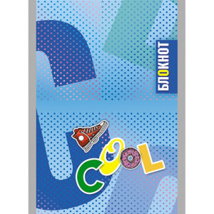 Блокнот Cool на скрепке 32 л