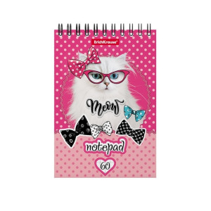 Блокнот Erich Krause Cool Cat 60 л