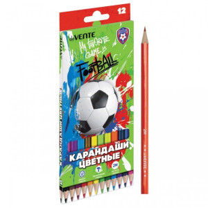 KC 5022905 deVENTE Карандаши цвет. "Football" 12цв