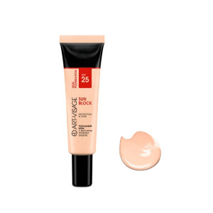 Тональный крем Art Visage Sun Block spf25 оттенок 01 слоновая кость 30 мл