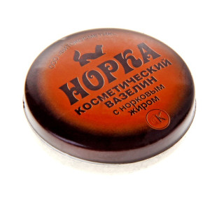 Вазелин косметический Норка 10г с норковым жиром