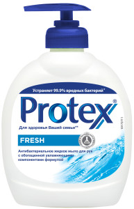 PROTEX Fresh антибактериальное жидкое мыло, 300 мл