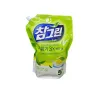 Средство для мытья посуды Lion Korea Chamgreen мягкая упаковка Зеленый чай и лимон с носиком 1.2 кг
